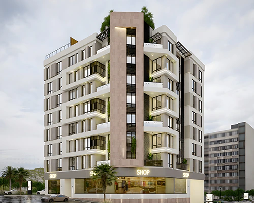 بناية سكنية تجارية في ولاية بوشر - الخوير