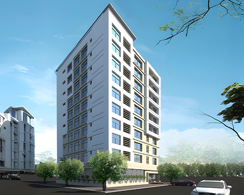 بناية سكنية تجارية في الرسيل